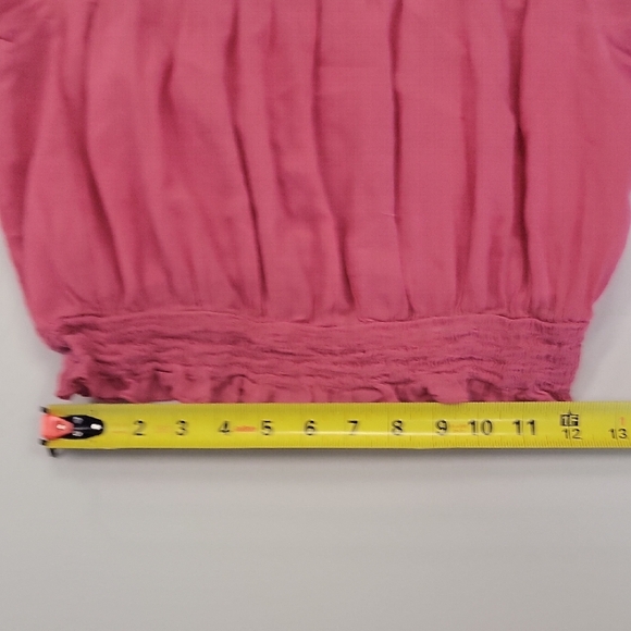 American Eagle Outfitters Pink Lace Blouse - Picture 9 of 13